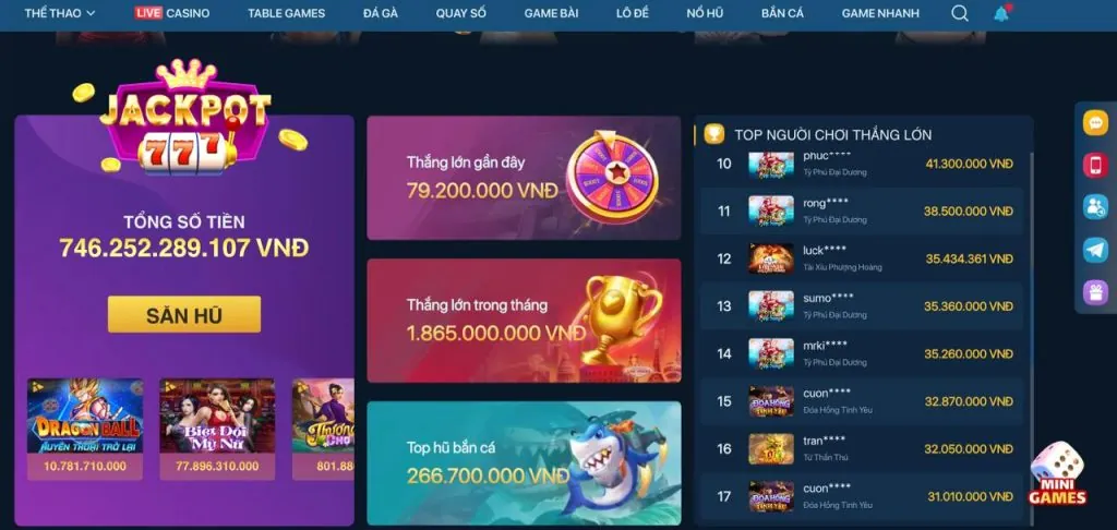 Hệ sinh thái giải trí đa dạng của t88 game với nhiều trò chơi